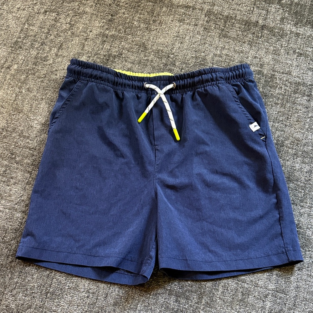 Tommy Bahamas Active Navy Blue Drawstring Shorts - 13/14 XL